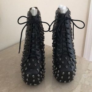 Jeffrey Campbell Lita-Skull Boots